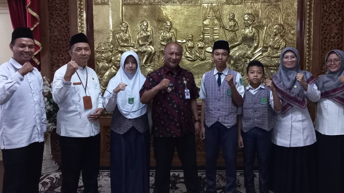 Pelepasan keberangkatan siswa MTsN 1 Pati ikuti Final Round Thailand International Mathematic Olympiad (TIMO) di Bangkok