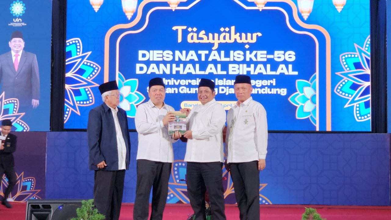 Sekjen Kemenag M Ali Ramdhani hadiri Dies Natalis ke-56 UIN Bandung