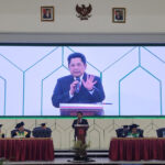 Sekjen Kemenag M Ali Ramdhani beri sambutan pada Wisuda UIN Pekalongan