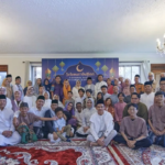 Acara silaturahmi Idulfitri warga negara Indonesia dan diaspora di Wisma Indonesia Nairobi, Kenya, Rabu (10/4/2024).