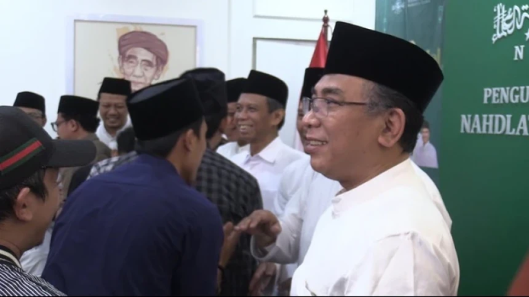 Halal Bihalal PBNU: Gus Yahya Sampaikan Permintaan Maaf dan Harapan Baru di Idul Fitri 1445 H