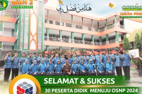 Madrasah Aliyah Negeri 2 Kota Malang Gemilang di Olimpiade Sains Nasional!