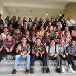 Sekjen Kemenag foto bersama 43 mahasiswa penerima Program Double Degree kerja sama PTKI dan UMM Malaysia