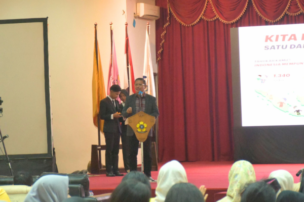 Kepala Balitbang dan Diklat Kemenag Suyitno di Unsri Palembang, Rabu (8/5/2024).