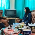 Kakanwil Kemenag Jateng Musta'in Ahmad memberi nasihat ke Sayla Maliatul Marzuqoh