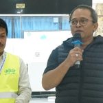 Staf Khusus Menag Bidang Media dan Komunikasi Publik Wibowo Prasetyo,lepas jemaah haji kloter 45 Embarkasi Solo (SOC-45), Jumat (24/5/2024).