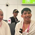 Witan didampingi istri tiba di Bandara Jeddah