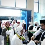 Kedatangan jemaah JKG-27 di Makkah, Jumat (24/5/2024).