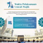 Waktu pelaksanaan umrah wajib.