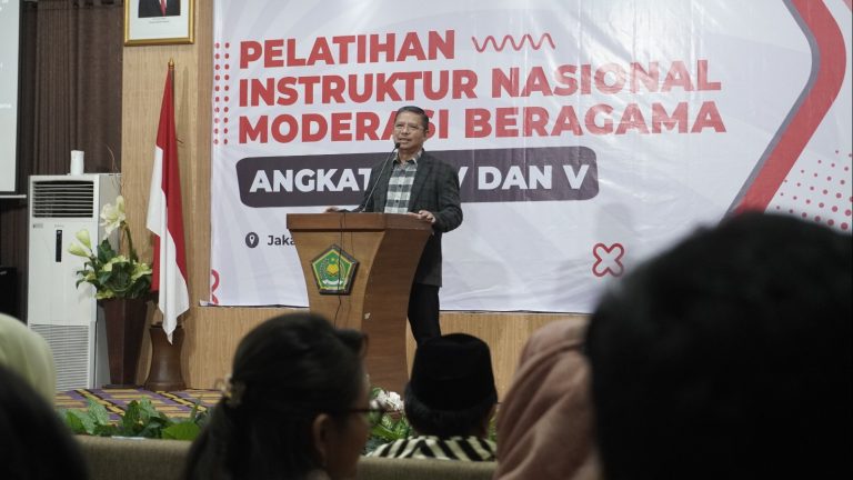 Kemenag Adakan Pelatihan Instruktur Nasional Penguatan Moderasi Beragama, Targetkan 4 Juta ASN