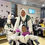 Bu Lurah bersama anggota regunya tiba di Jeddah