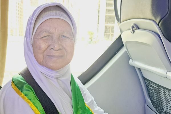 Cik Lekat Umar, jamaah haji lansia asal Palembang