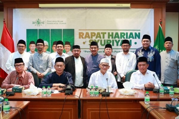Peserta Musyawarah Pengurus Besar Harian Syuriyah NU