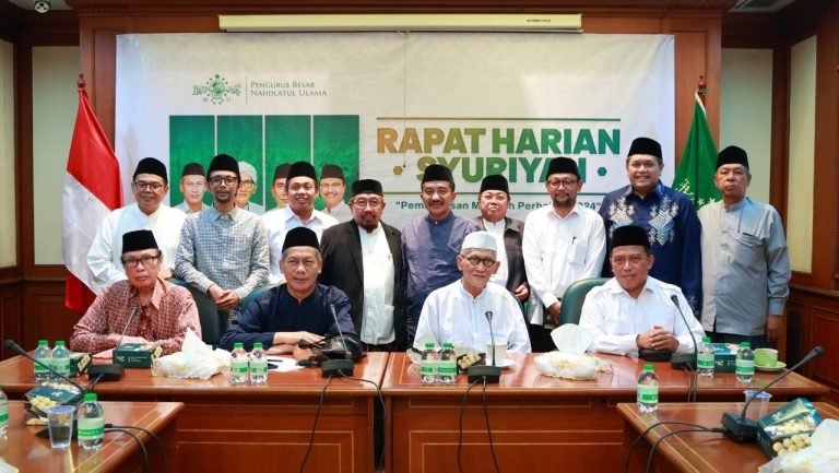 Peserta Musyawarah Pengurus Besar Harian Syuriyah NU