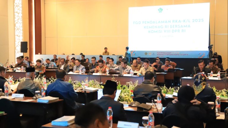 FGD pendalaman RKA-KL Kementerian Agama tahun 2025