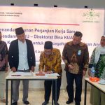 Penandatanganan MoU Kemenag dan Lakpesdam PBNU terkait Program Inklusi