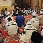 PPIH bertemu dengan FK KBIHU di Makkah membahas terkait kebijakan-kebijakan terbaru terkait penyelenggaraan ibadah haji.