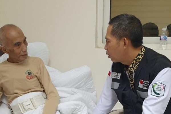 300 jemaah haji lansia dan disabilitas menempati hotel transit jelang puncak haji.