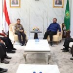 Menteri Agama Yaqut Cholil Qoumas menerima Ketua BWI dan Jajaran