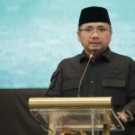 Menag saat acara Rakernas GKMNU, Jakart (9/8/2024)