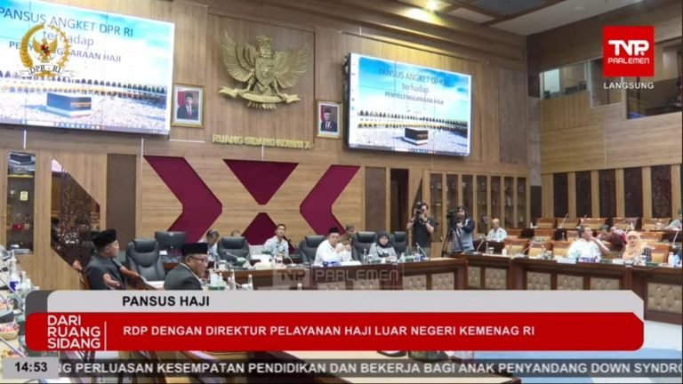Sidang Pansus Haji 2024, Senin (26/8/2024)