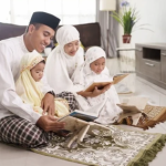 Ilustrasi keluarga penuh berkah