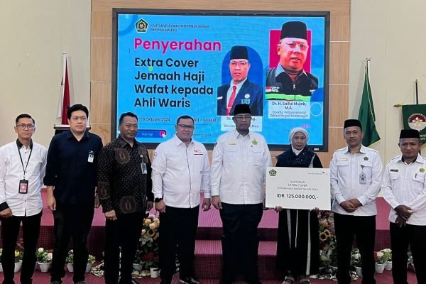 Pemberian cover asuransi jemaah wafat