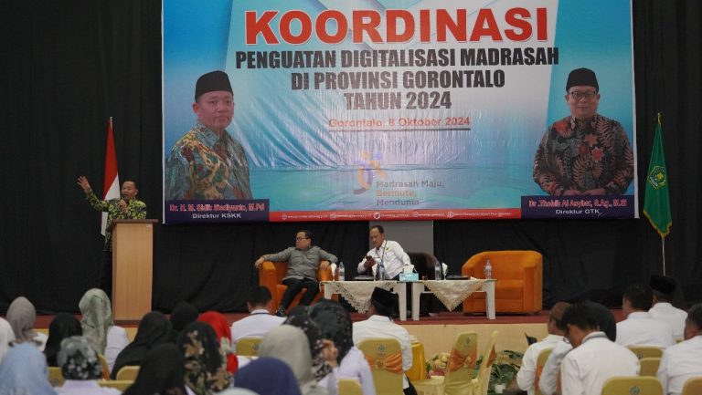 Koordinasi digitalisasi layanan madrasah