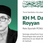 Rais Syuriyah Pengurus Cabang Nahdlatul Ulama (PCNU) Kendal, KH Mohamad Danial Royyan, berpulang pada Kamis (17/10/2024) sekitar pukul 04.30 WIB di RSUD Kendal.