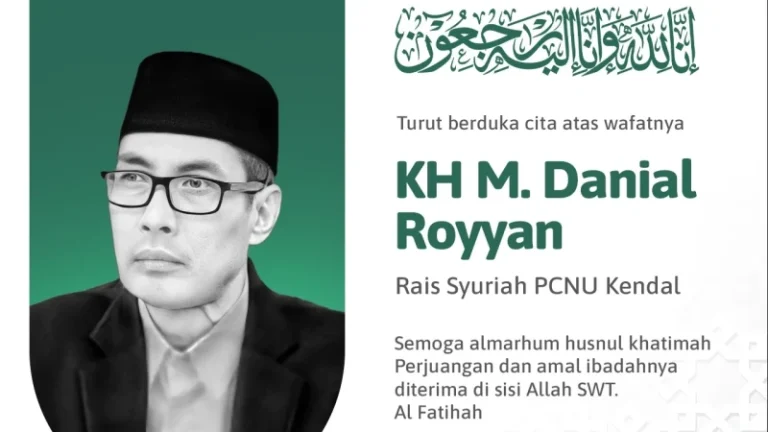 Kabar Duka: KH Mohamad Danial Royyan, Rais Syuriyah PCNU Kendal, Wafat